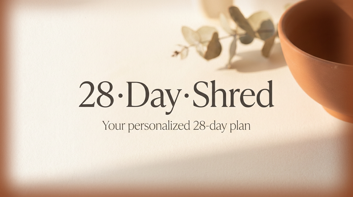 28 Day Shred — A simple 28-day plan for women